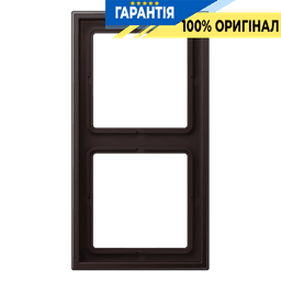 Рамка 2-а JUNG LS Zero Dark LSZ AL 982 BF D чорна