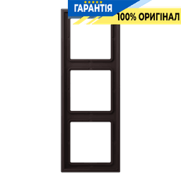 Рамка 3-а JUNG LS Zero Dark LSZ AL 983 BF D чорна
