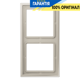Рамка 2-а JUNG LS Zero із нержавіючої сталі LSZ ES 982 BF