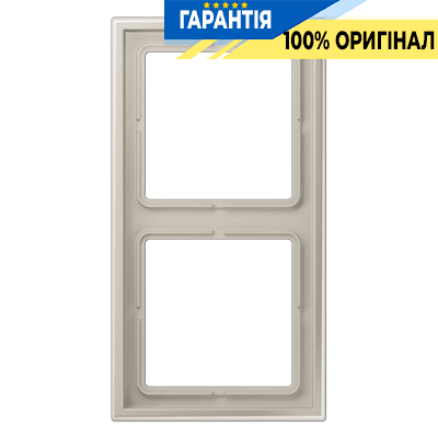 Рамка 2-а JUNG LS Zero із нержавіючої сталі LSZ ES 982 BF