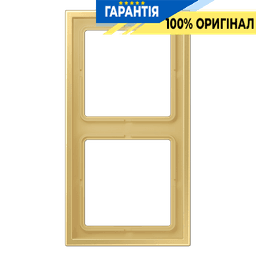 Рамка 2-постова JUNG LS Zero латунь Classic LSZ ME 982 BF C