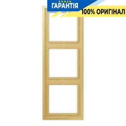 Рамка 3-а JUNG LS Zero латунь Classic LSZ ME 983 BF C
