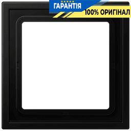 Рамка 1-местна JUNG LS Zero чорний графіт матовий LSZ 981 BF SWM