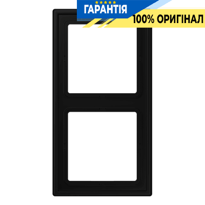 Рамка 2-а JUNG LS Zero чорний графіт матовий LSZ 982 BF SWM