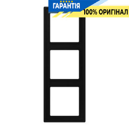 Рамка 3-а JUNG LS Zero чорний графіт матовий LSZ 983 BF SWM