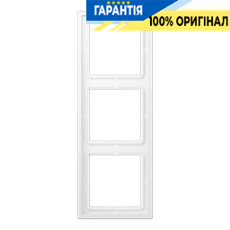 Рамка 3-а JUNG LS Zero білосніжний матовий LSZ 983 BF WWM