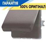 Розетка з заземленням з кришкою JUNG CD1520BFKLBR коричневого кольору