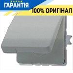 Розетка з заземленням з кришкою JUNG CD1520BFKLGR, сірий колір, надійне підключення та захист