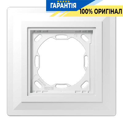Монтажний адаптер 1-й для плоского монтажу LS JUNG PA 981 G 125-0, надійне кріплення електроустановчих виробів