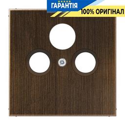 Панель розетки TV+R (SAT) Jung ME2990SATAT латунь Antik