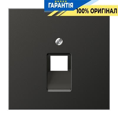 Панель розетки TF/PC 1-а Jung AL2969-1UAAN Антрацит
