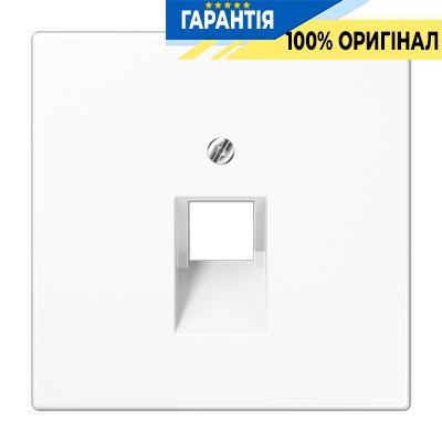 Панель розетки TF/PC 1-а Jung LS969-1UAWW білий