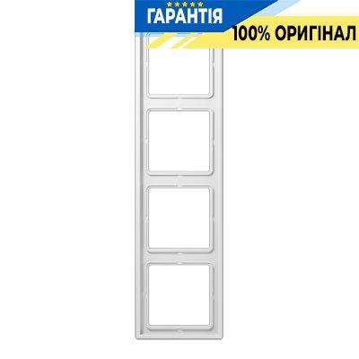Рамка 4-а Jung LS984WW білий