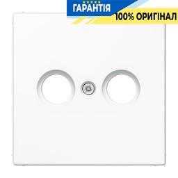 Панель розетки TV+R Jung LS990TVWW білий