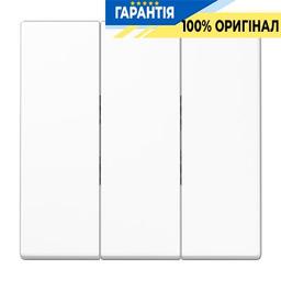 Клавіша 3-а Jung LS993BFWW білий