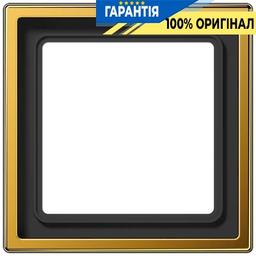 Рамка 1-а Jung LS981GGO золото