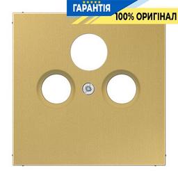 Панель розетки TV+R (SAT) Jung ME2990SATC латунь Classic