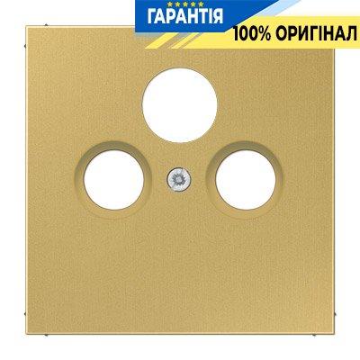 Панель розетки TV+R (SAT) Jung ME2990SATC латунь Classic