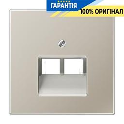 Панель розетки TF/PC 2-а Jung ES2969-2UA Edelstahl