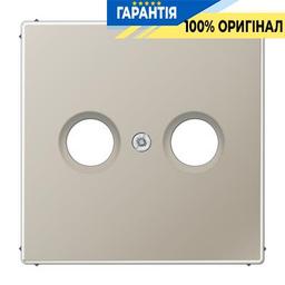 Панель розетки TV+R Jung, серія Edelstahl ES2990TV