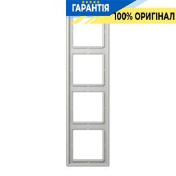 Рамка 4-а Jung LS984LG світло-сірий