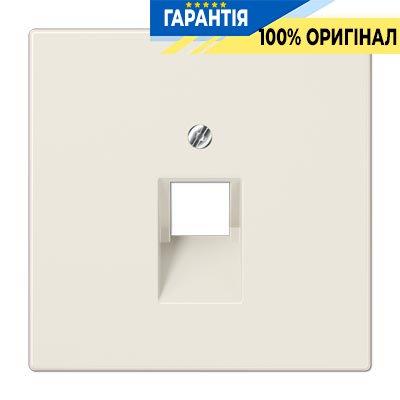 Панель розетки TF/PC 1-а Jung LS969-1UA сл. кістка