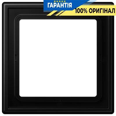 Рамка 1-а Jung LS981SWM матовий чорний графіт
