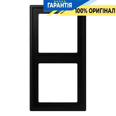 Рамка 2-а Jung LS982SWM матовий чорний графіт