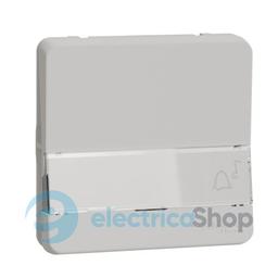 Механізм кнопкового вимикача з полем для маркування IP55, білий, Mureva Styl Schneider Electric MUR39129