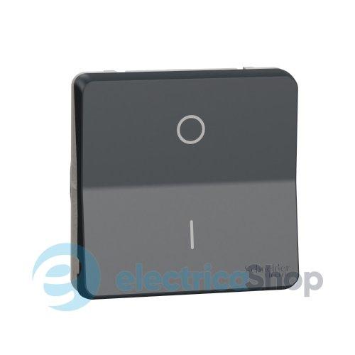 Механізм перемикача двохполюсний IP55, чорний, Mureva Styl Schneider Electric MUR35034