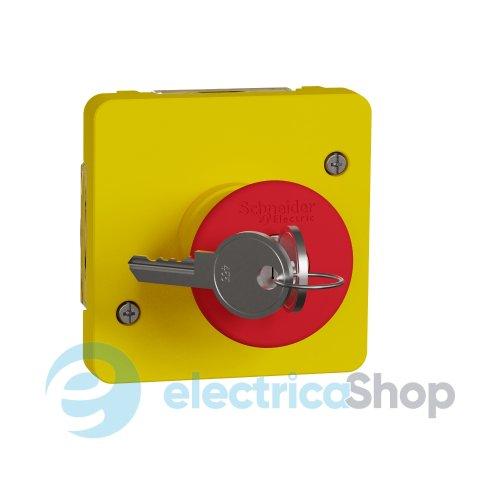 Механізм аварійного вимикача з ключем для активації IP55 Mureva Styl Schneider Electric MUR35052
