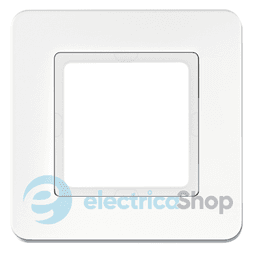 Рамка під LED-модуль 1Х пластикова пол.білизна, Q.7