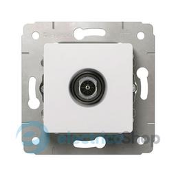 Розетка TV "зірка" Legrand Cariva 773678 колір білий