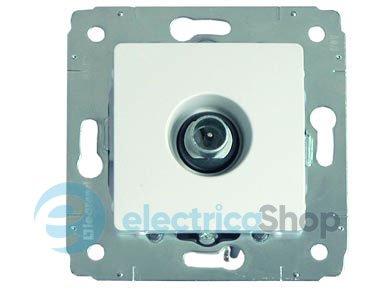 Розетка TV кінцева Legrand Cariva 773679 колір білий