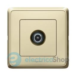 Розетка TV кінцева Legrand Cariva 773779 колір слонова кістка