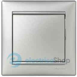 Заглушка декоративна 770146 Legrand Valena, колір алюміній