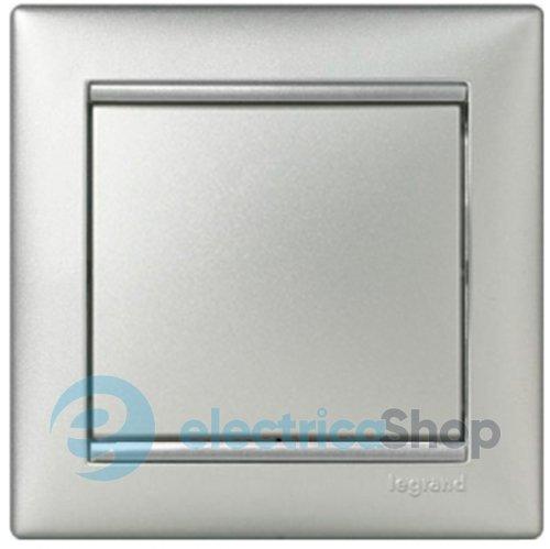 Заглушка декоративна 770146 Legrand Valena, колір алюміній