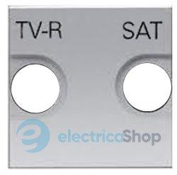 Панель розетки TV-R/SAT Zenit срібний