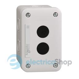 Порожній світло-сірий кнопковий пост, 2 отвори Harmony XALE Schneider Electric XALE2