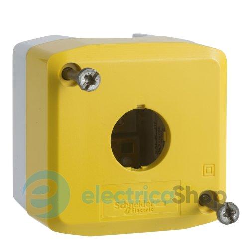 Порожній жовтий кнопковий пост, 1 отвір Harmony XALK Schneider Electric XALK01