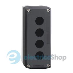 Порожній сірий кнопковий пост, 4 отвори Harmony XALD Schneider Electric XALD04