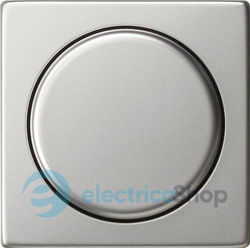 Накладка поворотного світлорегулятора System 55 Gira 0650600 сталь