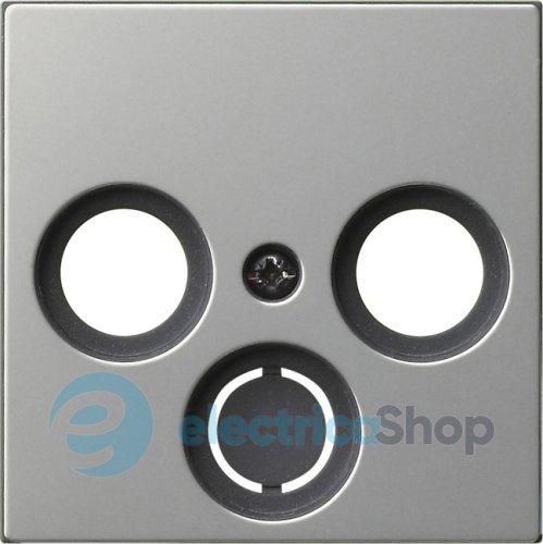 Накладка антеної розетки System 55 Gira 0869600 сталь
