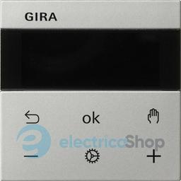 Накладка термостата S3000 ТМП BT System 55 Gira 5394600 сталь