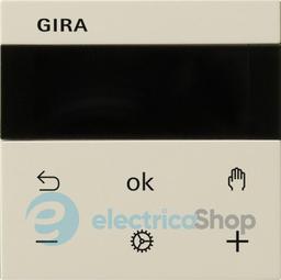 Термостат Gira S3000 Display System 55, 539301 кремовий