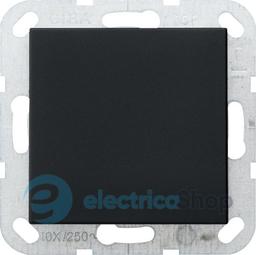 Заглушка з опорною пластиною System 55 Gira 0268005 чоний матовий