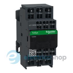 Контактор 220V АC 11kW 25А 3нв нв+нз Schneider Tesys LC1D253M7 пружинний затискач