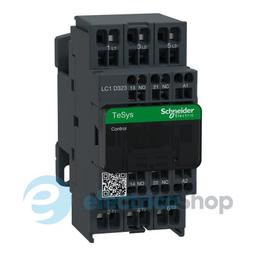 Контактор 220V АC 32А 15kW 3нв нв+нз Schneider Tesys LC1D323M7 пружинний затискач