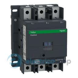 Контактор 220V АC 115А 55kW 3нв нв+нз Schneider Tesys LC1D1156M7 під кільцевий наконечник