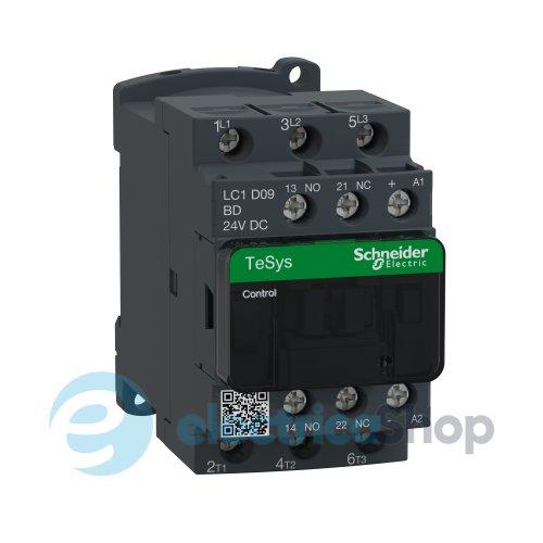 Контакто 24V DC 9А 4kW 3нв нв+нз Schneider Tesys LC1D09BD гвинтовий затиск